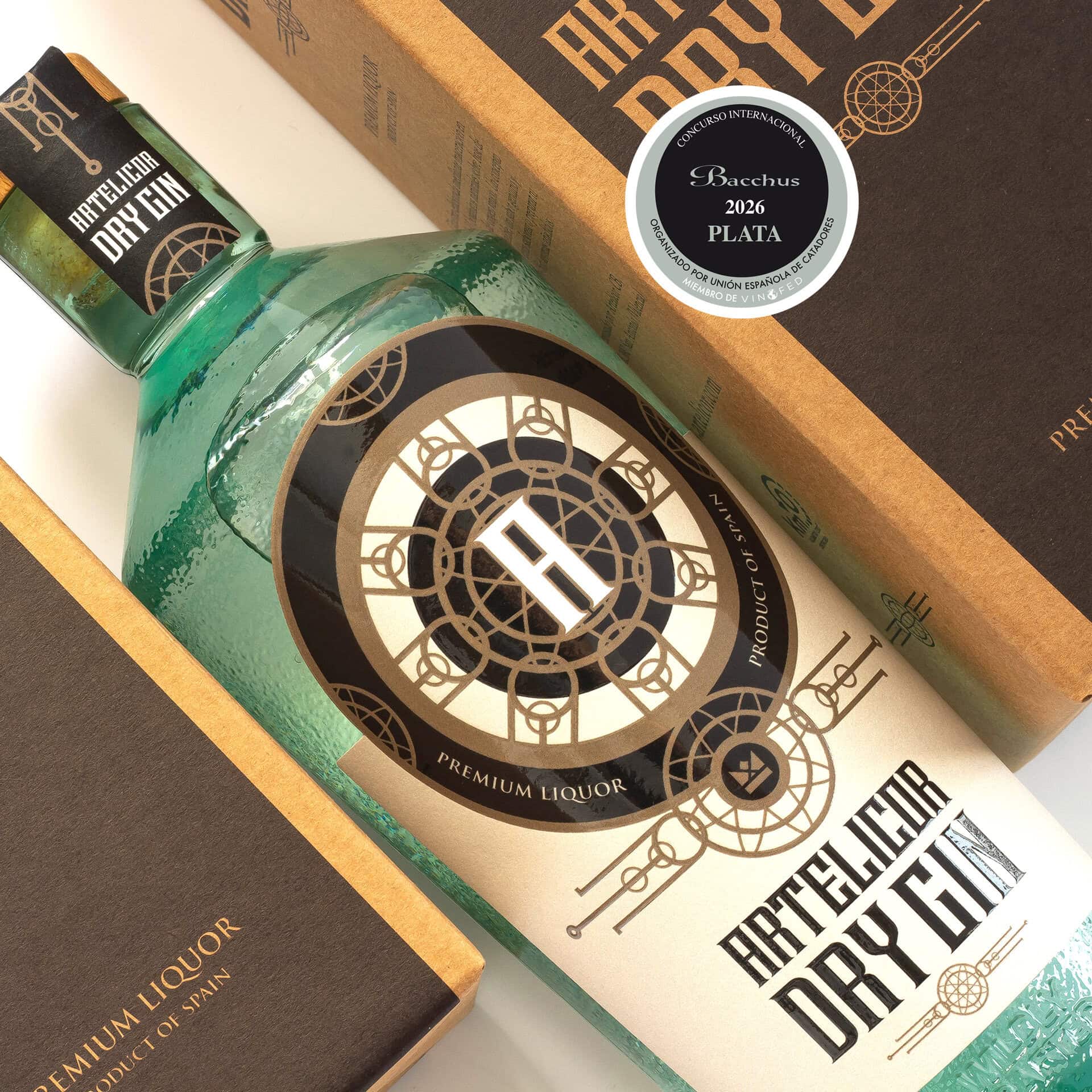 Bacchus de Plata para Artelicor Dry Gin
